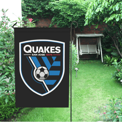 Earthquakes Garden Flag (Two Sides Printing, without Flagpole)