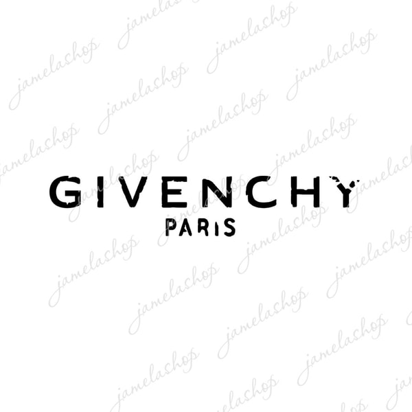 Givenchy logo svg, Distressed Givenchy Paris Transparent Log | Inspire ...