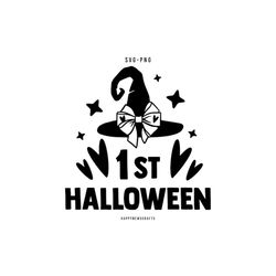 My First Halloween SVG, My 1st Halloween svg, Baby Halloween Svg, Kids Halloween Svg, Baby My First Halloween SVG, Baby'