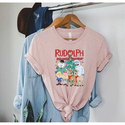 rudolph the red nosed reindeer christmas shirt,rudolph christmas shirt,vintage christmas movie shirt reindeer christmas,