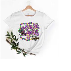mardi gras beads mask shirt, let the good times roll carnival parading shirt   mardi gras fleur de lis fat tuesday louis