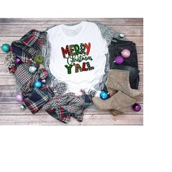 merry christmas y'all shirt, merry christmas yall shirt, merry christmas t-shirt, christmas 2021 shirt, cute family matc