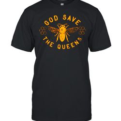bee god save the queen shirt