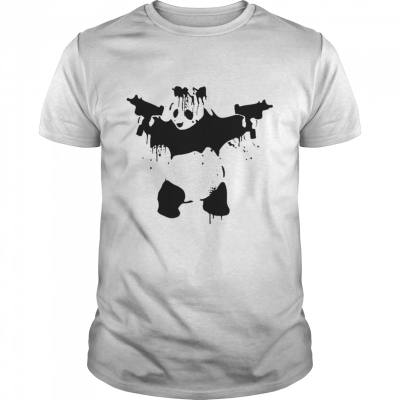 Banksy Panda With Guns T-Shirt.jpg