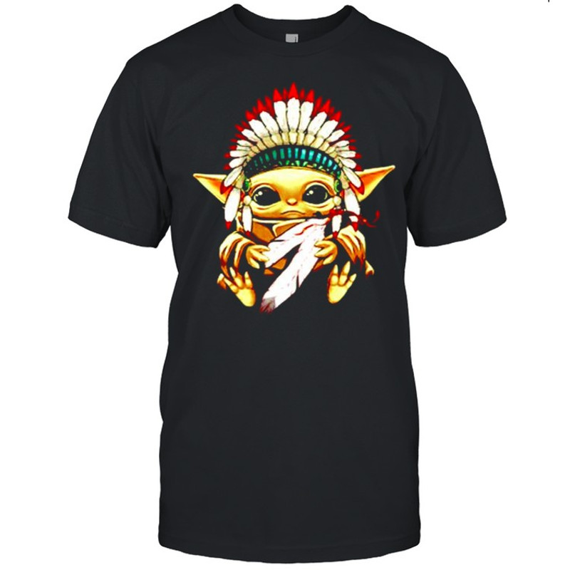 Baby Yoda native American shirt.jpg