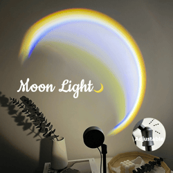 usb moon lamp led rainbow neon night