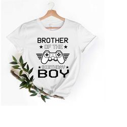 brother of the  birthday boy shirt, birthday party shirt, birthday gift, birthday gift shirt, gift for birthday boy brot