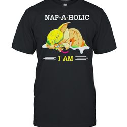 baby yoda nap-a-holic i am shirt