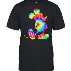 disney mickey mouse tie dye shirt