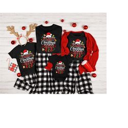 family christmas 2022 shirts, matching family shirts, family pj shirts, matching christmas shirts, holiday tee, personal