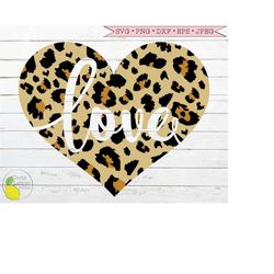 leopard print valentine svg love svg mom svg heart svg cheetah print svg wedding svg files for cricut downloads silhouet