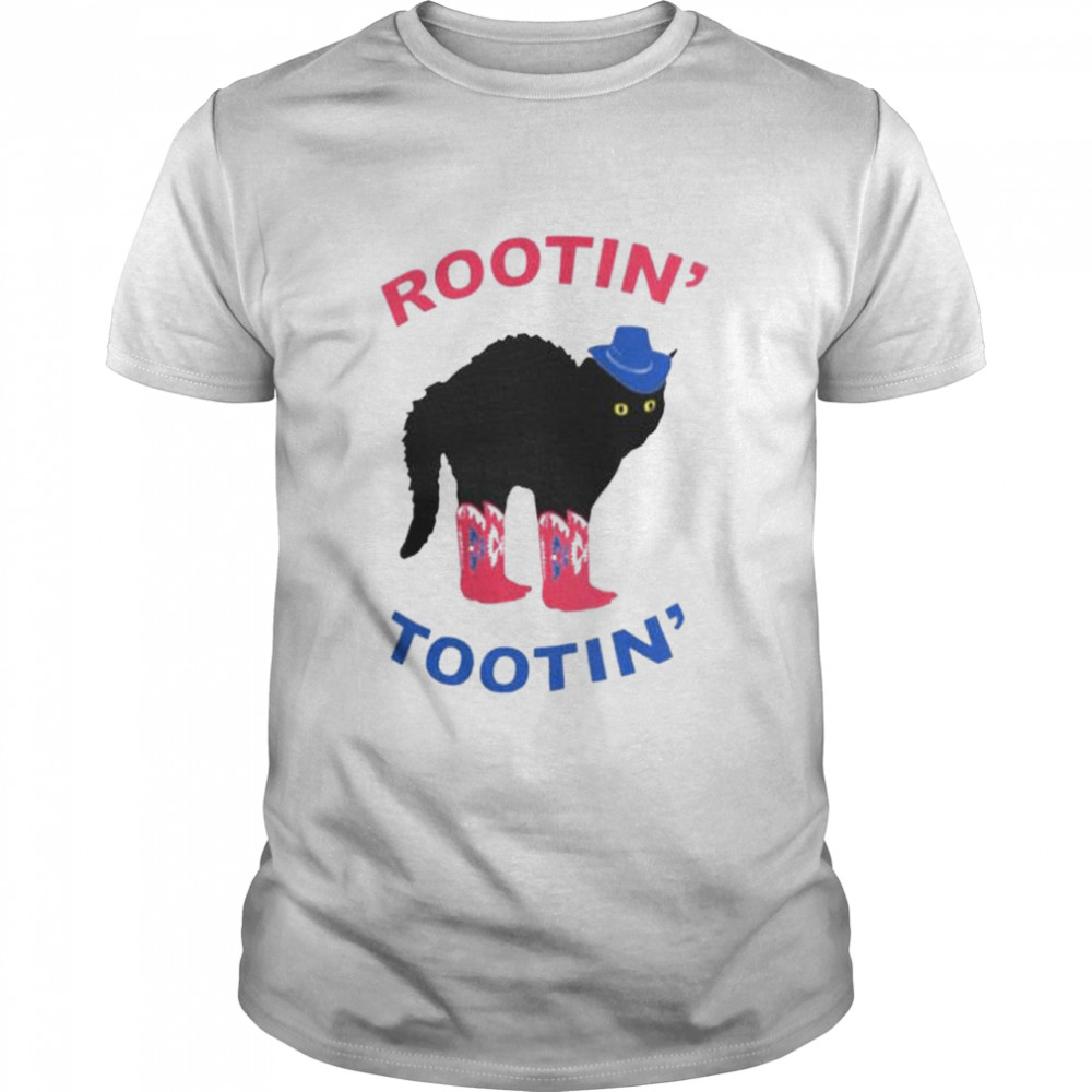 Rootin Tootin Cat Cowboy Cat Tee Shirt.jpg