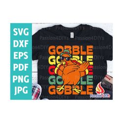 gobble gobble svg, thanksgiving shirt design, gobble til you wobble svg, turkey svg, autumn funny turkey fall svg cricut