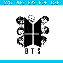 bts svg, trending svg, tinytan bts members svg, tinytan bts members hiding behind the logo svg svg, svg files for cricut