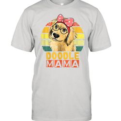 goldendoodle dog mama pet lover gift shirt