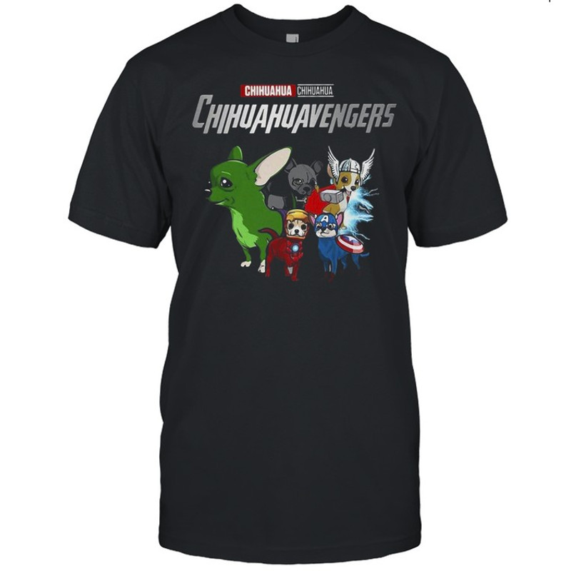 Marvel Avengers Chihuahua Avengers T-shirt.jpg