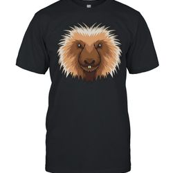 porcupine animal head cute porcupine shirt