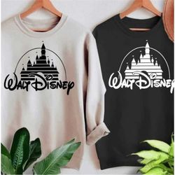 walt disney sweatshirt, disney castle sweatshirt, disneyworld sweatshirt, disneyland sweatshirt, disney sweatshirt, disn