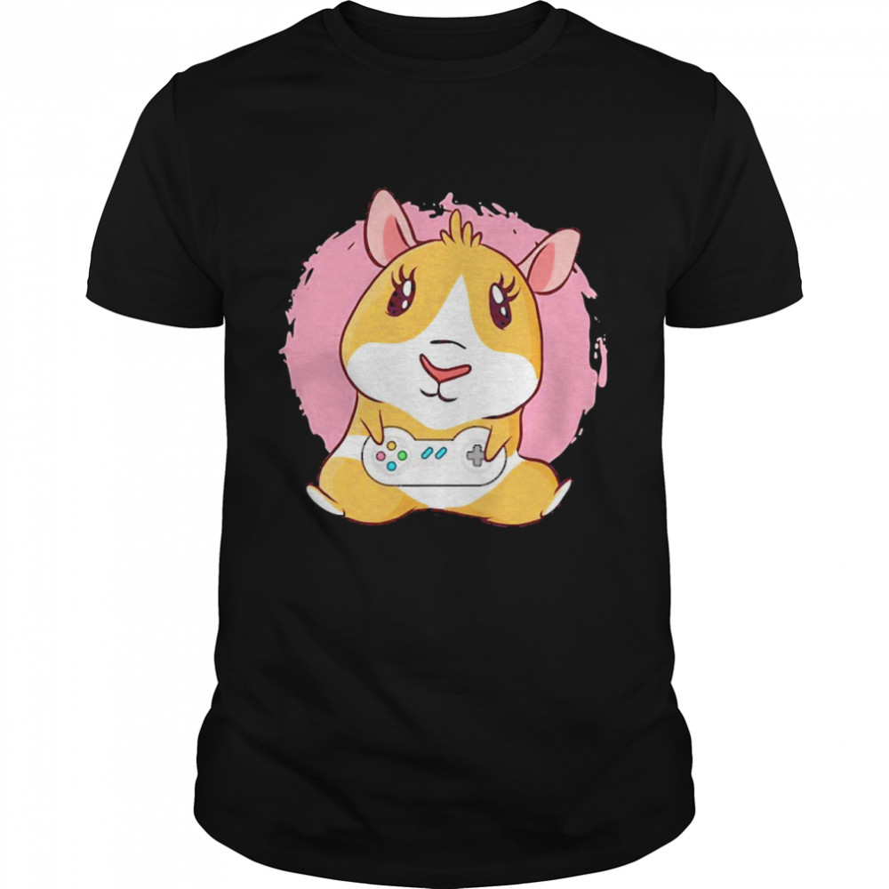 Guinea Pig Video Gamer Wildlife Animal Shirt.jpg