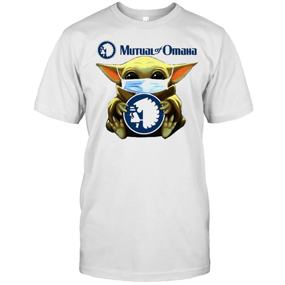 Baby Yoda face mask hug Mutual of Omaha shirt.jpg