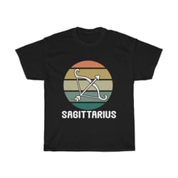 sagittarius t-shirt, archer, retro vintage style, zodiac sign, astrology gift