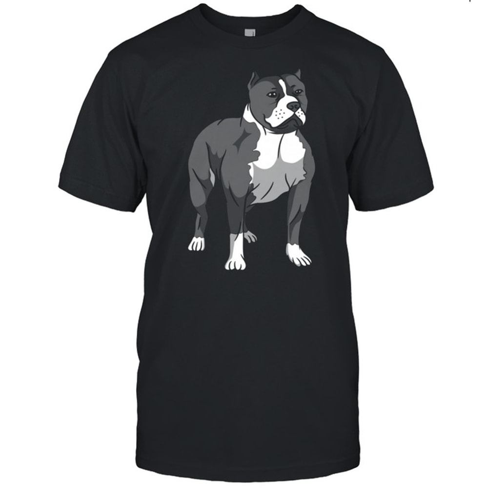 Dog Pit Bull Breed Loyal Companion Brown shirt.jpg