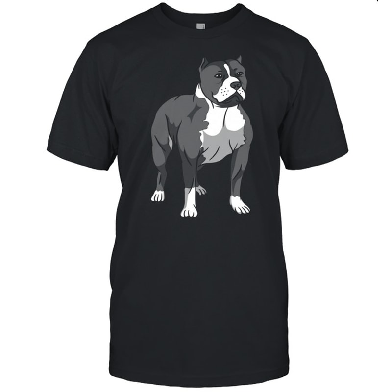 Dog Pit Bull Breed Loyal Companion Brown shirt.jpg