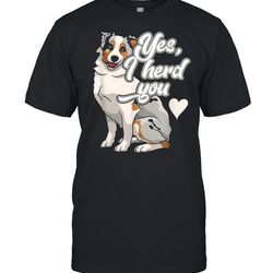 australian shepherd herding pun dog owner shirt