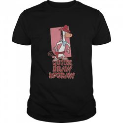 basic novelty draw retro quick draw mcgraw shirt