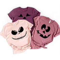pumpkin face shirt,custom jack-o-lantern shirt,jackolantern funny halloween shirts for women, halloween tshirts for wome