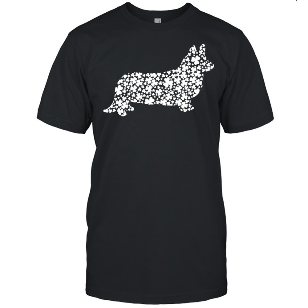 Irish Shamrock Leaf Corgi Dog St. Patrick’s Day Shirt.jpg