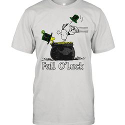 full ocluck irish snoopy woodstock patricks day shirt