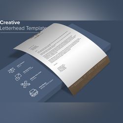 professional letterhead design template 13