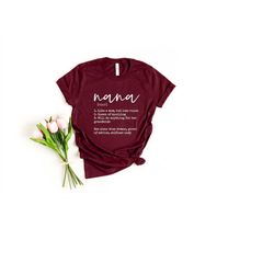 Nana Nouns Shirt, , Like A Mom But Less Rules, Blessed NANA Shirt, Mother's Day Gift, Birthday Gift for Nana , Nana Shir
