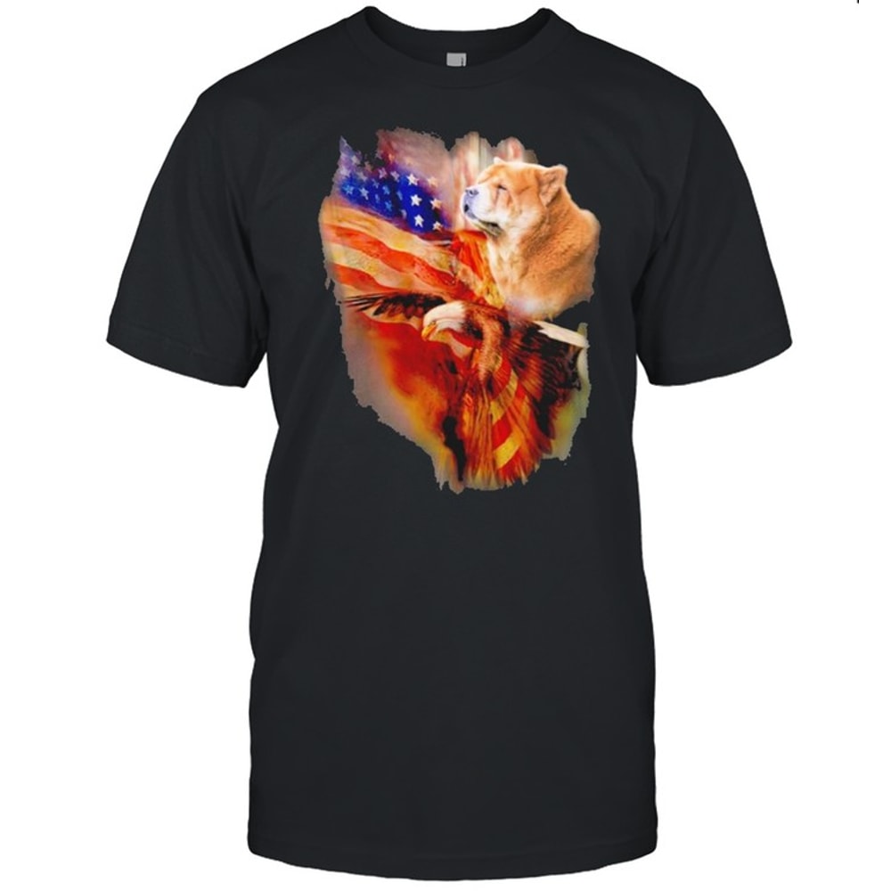 Eagle Chow Chow Collie American Wings Happy 4th Of July Shirt.jpg