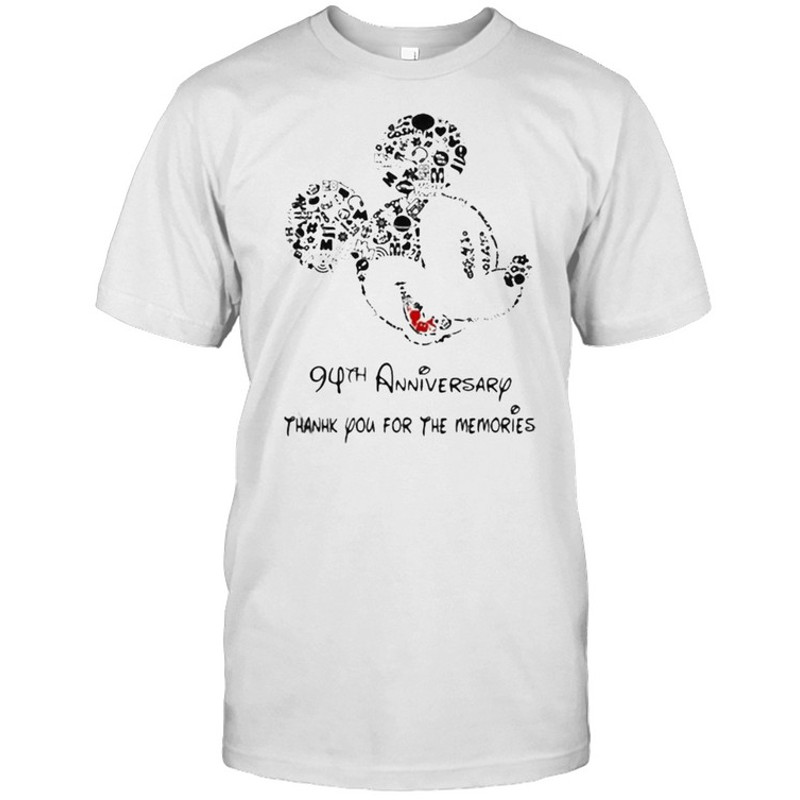 94th anniversary thank you for the memories mickey disney shirt.jpg