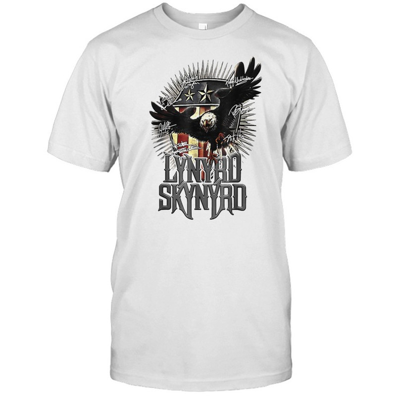 Vintage Eagles Lynyrds Art Skynyrds Band Music Legend 80s shirt.jpg