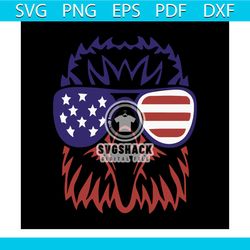 bald eagle head svg, independence day svg, 4th of july svg, bald eagle svg, eagle head svg, patriotic svg, america flag,