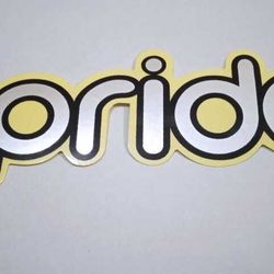 PRIDE Sticker emblem