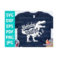 birthday saurus svg, dinosaur birthday t-rex saurus svg, dinosaur t rex shirt design, surus family party, fathers day gi