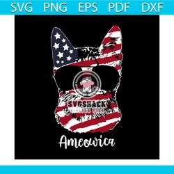 Ameowica cat svg, independence day svg, 4th of july svg, patriotic svg, cat svg, america flag, independence day gift, ha