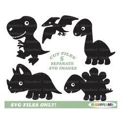 INSTANT Download. Cute baby dinosaur cut files. SVG only! Ds_8. Personal and commercial use.