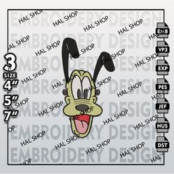 Halloween Machine Embroidery Pattern, Pluto Disneyland Halloween Embroidery files, Disney Halloween Embroidery Designs