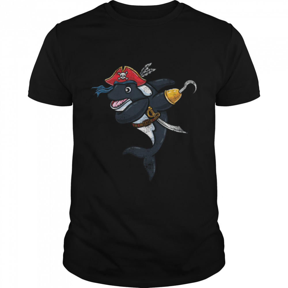 Dabbing Pirate Halloween Orca Vintage Long Sleeve T-Shirt B0BHHW8H45.jpg