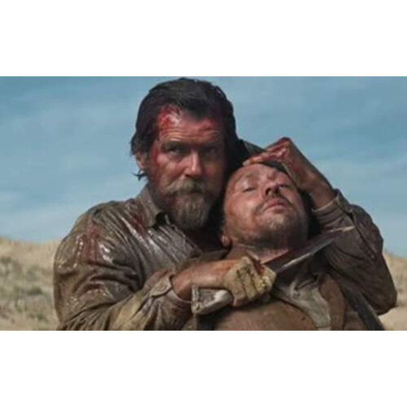 13 D2 Tool Steel Bowie Knife with Antler Handle