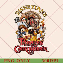 vintage pirates of the caribbean disneyland png, mickey pirates png, disneyland trip 2023 png, mickey caribbean trip png