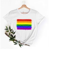lgbtq flag shirt, pride flag shirt, lgbt shirt, lgbt shirt gift, lgbt rainbow flag tshirt, lgbtq shirt for pride, pride