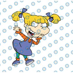 angelica pickles rugrats svg ,png, dxf, cricut, silhouette cut file, instant download