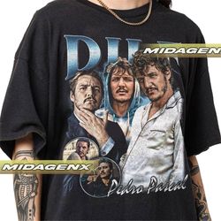 limited dilf pedro pascal vintage t-shirt, gift for women and man unisex t-shirt