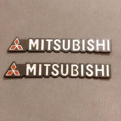 Mitsubishies 2 PIECE EMBLEM